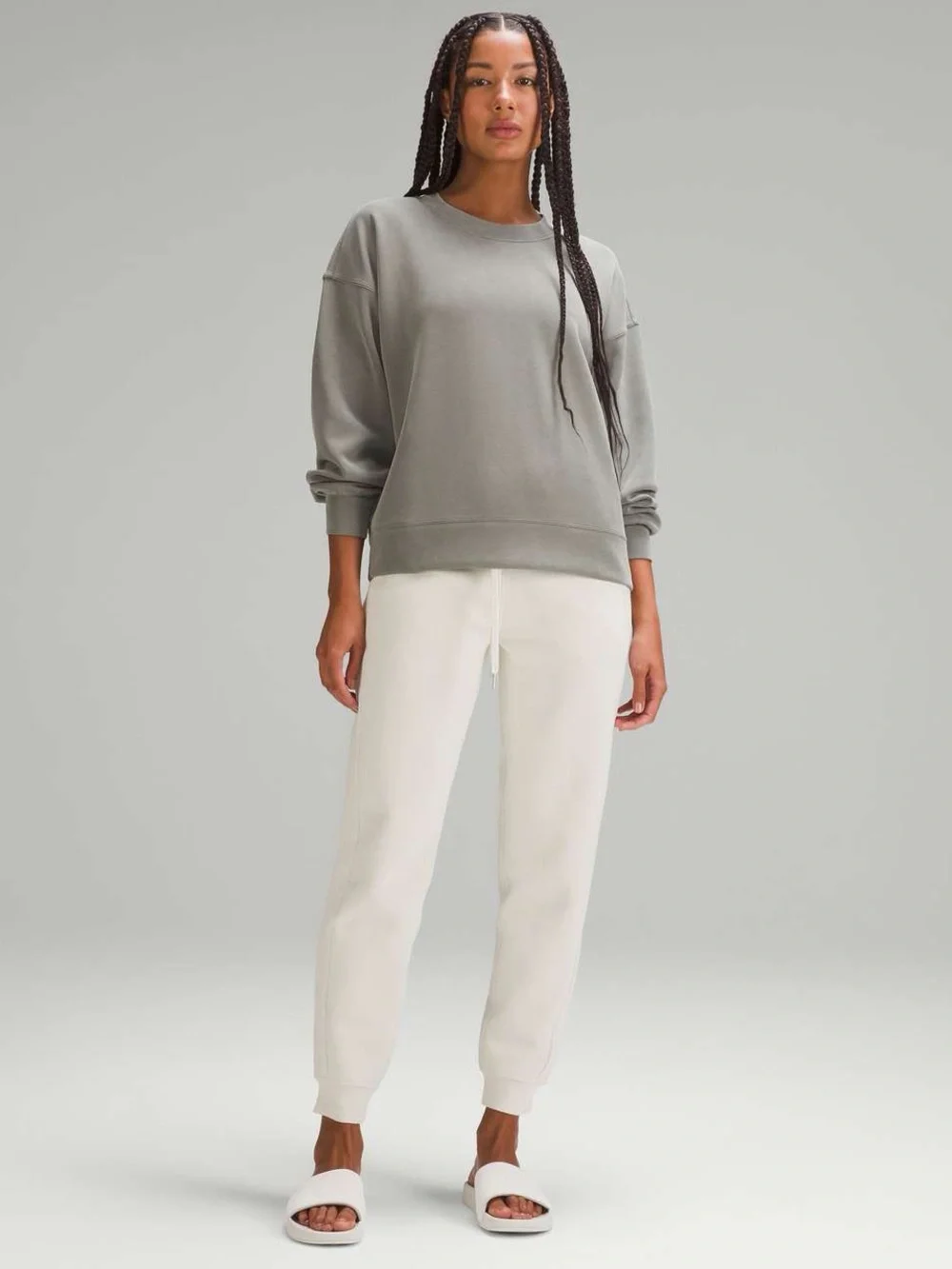 NWOT lululemon athletica Cream Joggers